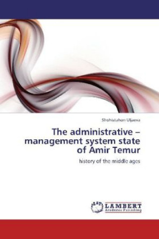 Carte The administrative - management system state of Amir Temur Shohistahon Uljaeva