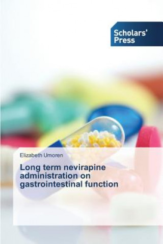 Kniha Long Term Nevirapine Administration on Gastrointestinal Function Elizabeth Umoren