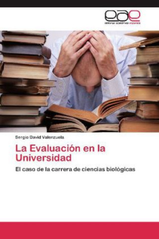 Könyv Evaluacion en la Universidad Sergio David Valenzuela
