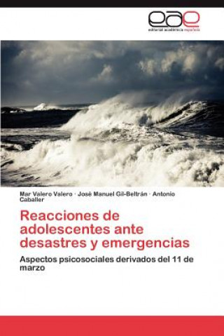 Könyv Reacciones de Adolescentes Ante Desastres y Emergencias Mar Valero Valero