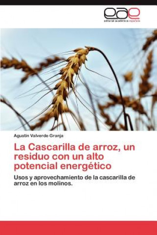 Kniha Cascarilla de Arroz, Un Residuo Con Un Alto Potencial Energetico Agustín Valverde Granja