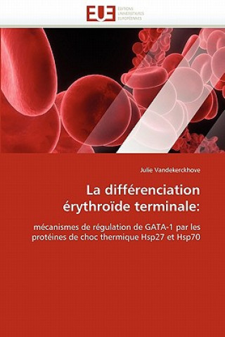 Książka differenciation erythroide terminale Julie Vandekerckhove