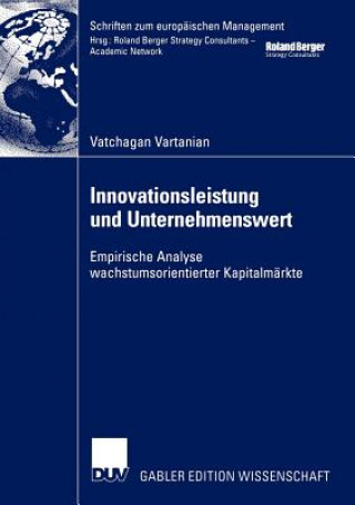 Könyv Innovationsleistung und Unternehmenswert Vatchagan Vartanian