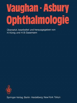 Kniha Ophthalmologie D. Vaughan