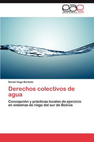 Kniha Derechos colectivos de agua Daniel Vega Barbato