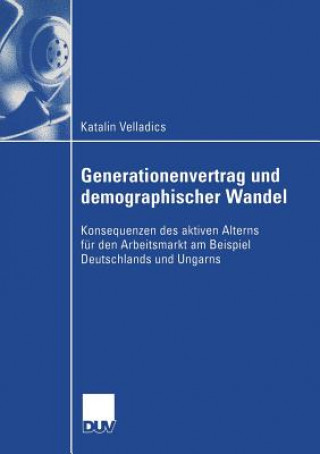 Könyv Generationenvertrag Und Demographischer Wandel Katalin Velladics