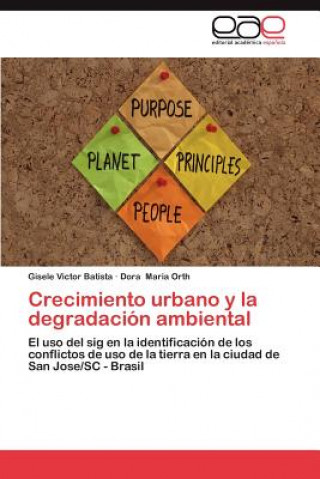 Kniha Crecimiento urbano y la degradacion ambiental Gisele Victor Batista