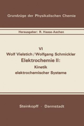 Kniha Elektrochemie II W. Vielstich