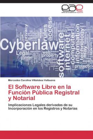Kniha Software Libre en la Funcion Publica Registral y Notarial Mercedes Carolina Villalobos Valbuena