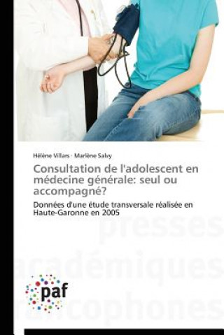 Libro Consultation de l'Adolescent En Medecine Generale 