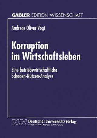 Buch Korruption Im Wirtschaftsleben Andreas O. Vogt