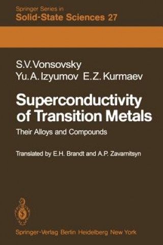 Carte Superconductivity of Transition Metals S. V. Vonsovsky