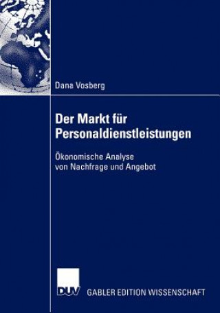 Книга Markt fur Personaldienstleistungen Dana Vosberg