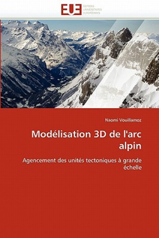 Carte Mod lisation 3D de l''arc Alpin Naomi Vouillamoz