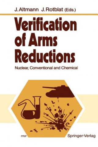 Kniha Verification of Arms Reductions Jürgen Altmann