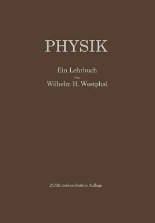 Libro Physik Wilhelm H. Westphal