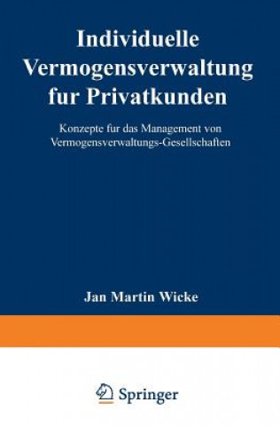 Carte Individuelle Verm gensverwaltung F r Privatkunden Jan M. Wicke