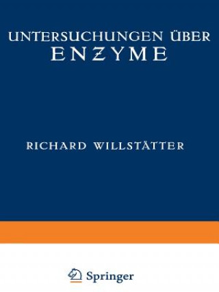 Carte Untersuchungen  ber Enzyme Richard Willstätter