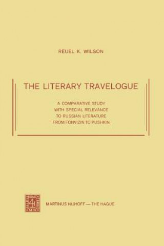 Kniha Literary Travelogue Reuel K. Wilson