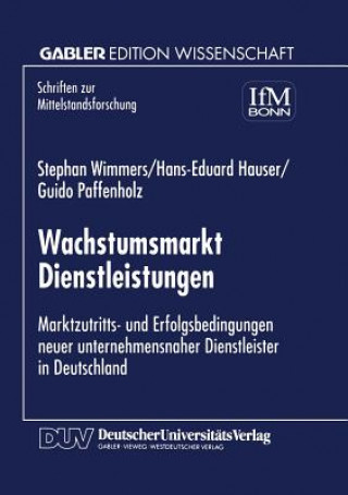 Kniha Wachstumsmarkt Dienstleistungen Stephan Wimmers