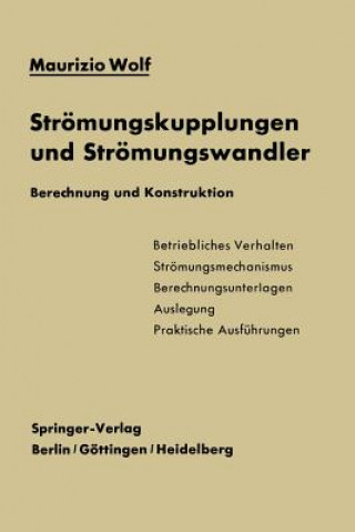 Book Strömungskupplungen und Strömungswandler Maurizio Wolf