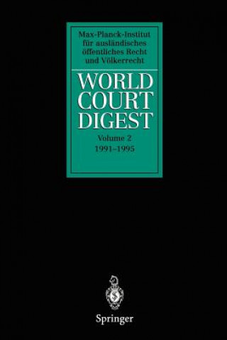 Könyv World Court Digest Rainer Hofmann