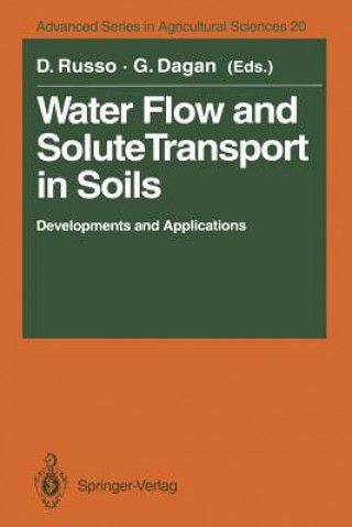 Kniha Water Flow and Solute Transport in Soils Gedeon Dagan