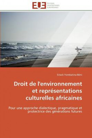 Könyv Droit de l'Environnement Et Repr sentations Culturelles Africaines Sitack Yombatina Béni