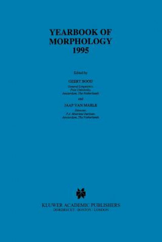 Knjiga Yearbook of Morphology 1995 G. E. Booij