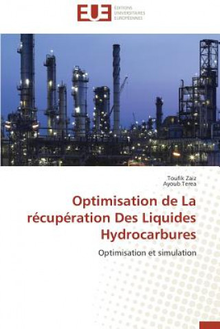 Kniha Optimisation de la R cup ration Des Liquides Hydrocarbures Toufik Zaiz