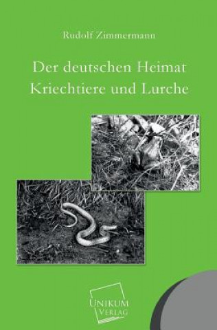 Carte Deutschen Heimat Kriechtiere Und Lurche Rudolf Zimmermann