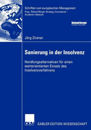 Carte Sanierung in der Insolvenz Jörg Zirener