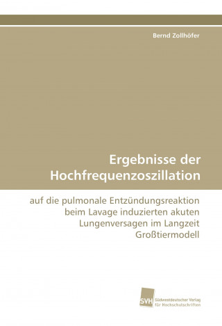 Книга Ergebnisse der Hochfrequenzoszillation Bernd Zollhöfer