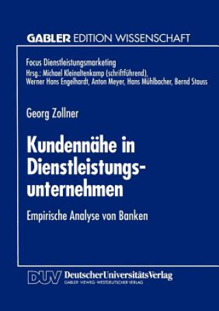 Книга Kundennahe in Dienstleistungsunternehmen Georg Zollner