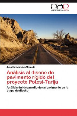 Kniha Analisis Al Diseno de Pavimento Rigido del Proyecto Potosi-Tarija Juan Carlos Zuleta Mercado