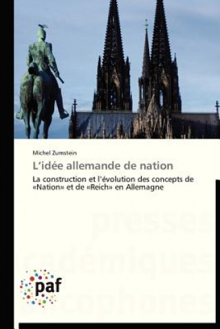 Livro L Idee Allemande de Nation Michel Zumstein