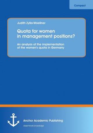 Carte Quota for Women in Management Positions? an Analysis of the Implementation of the Women's Quota in Germany Judith Zylla-Woellner