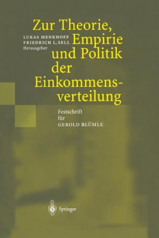 Carte Zur Theorie, Empirie Und Politik Der Einkommensverteilung Lukas Menkhoff