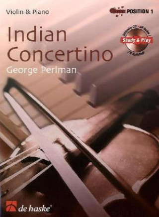 Nyomtatványok Indian Concertino, für Violine, m. Audio-CD George Perlman