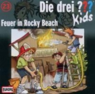Audio Die drei ???-Kids - Feuer in Rocky Beach, 1 Audio-CD Ulf Blanck