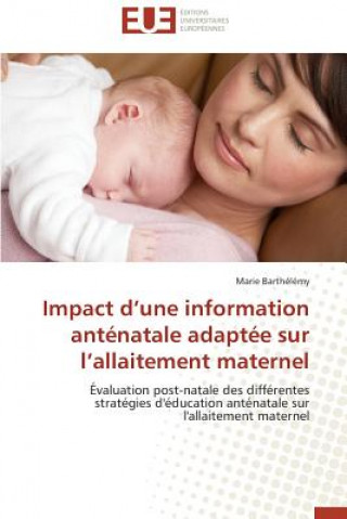 Carte Impact D Une Information Ant natale Adapt e Sur L Allaitement Maternel Marie Barthélémy