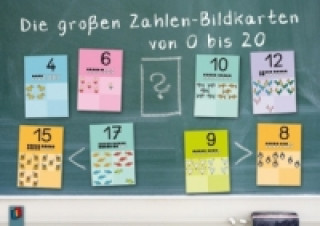 Spiel/Spielzeug Die großen Zahlen-Bildkarten von 0 bis 20 