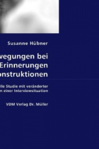 Buch Augenbewegungen bei visuellen Erinnerungen und Konstruktionen Susanne Hübner