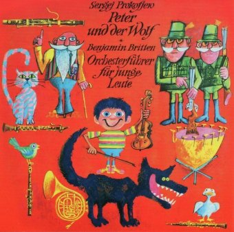 Audio Peter und der Wolf, 1 Audio-CD Sergej Prokofjew