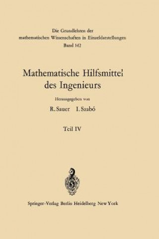 Kniha Mathematische Hilfsmittel des Ingenieurs Wolfgang Hahn