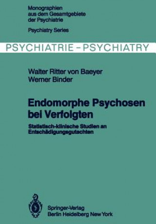 Carte Endomorphe Psychosen bei Verfolgten W. von Baeyer