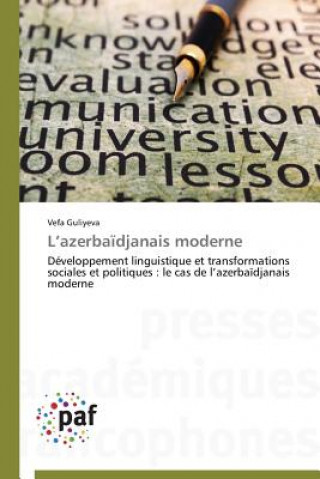 Buch L Azerbaidjanais Moderne Vefa Guliyeva