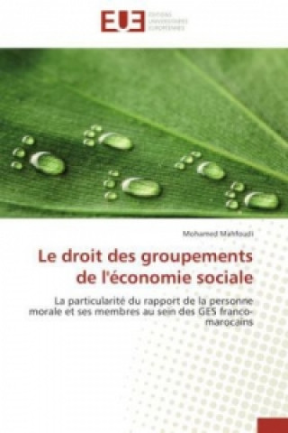 Книга Droit Des Groupements de l' conomie Sociale Mohamed Mahfoudi