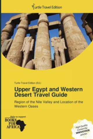Carte Upper Egypt and Western Desert Travel Guide 