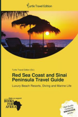 Carte Red Sea Coast and Sinai Peninsula Travel Guide 